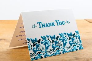 Hand Written Thank you notes multifamily